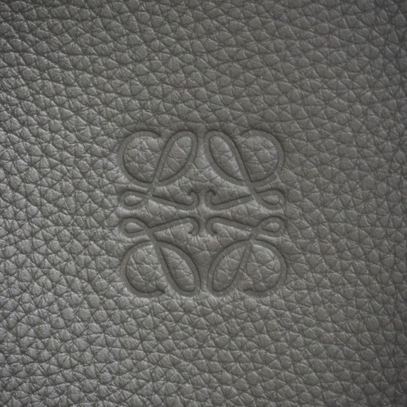 LOEWE Anagram Buckle Tote Bag Khaki Women's - Picture 6 of 10